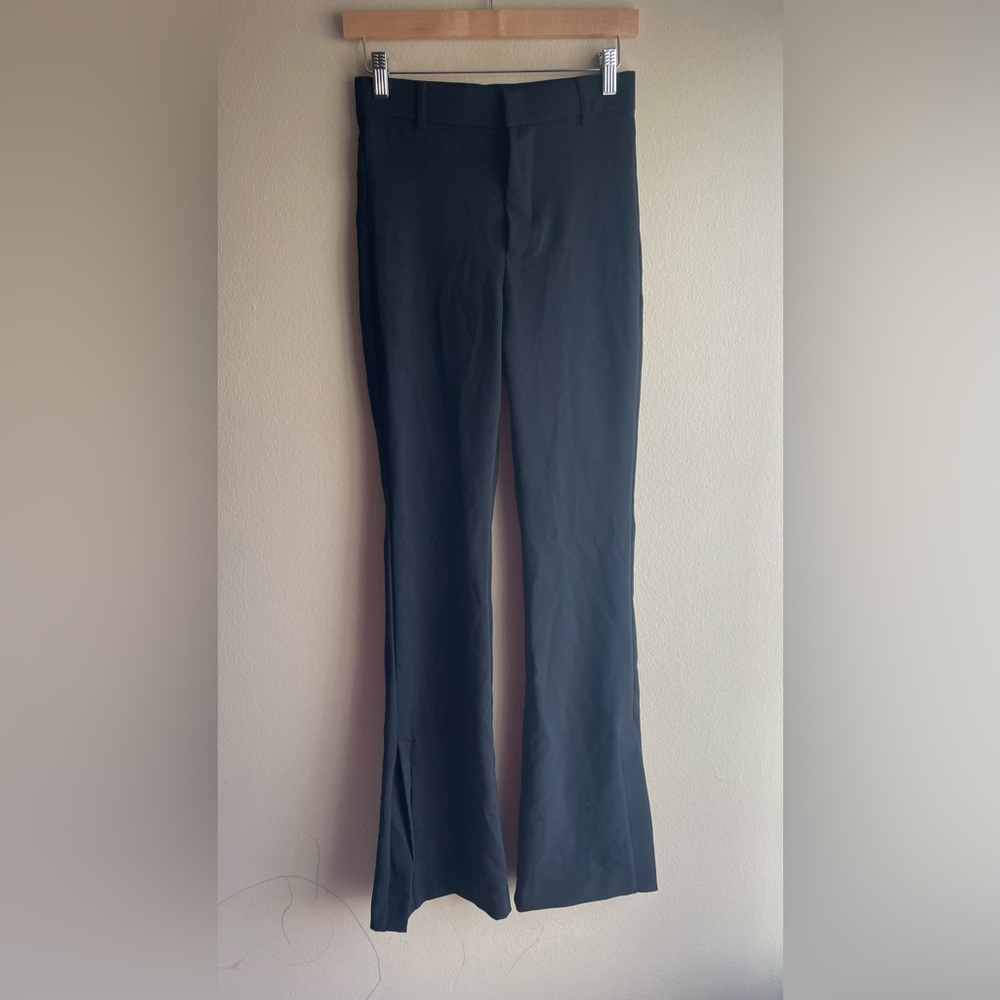New ZARA Women Black High Pants Size Small - Picture 1 of 10